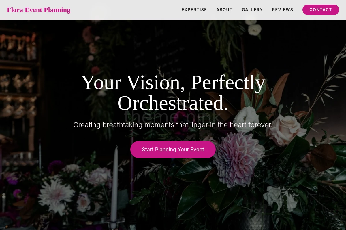 Flora Event Planning